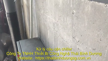 xử lý cáu cặn chiller