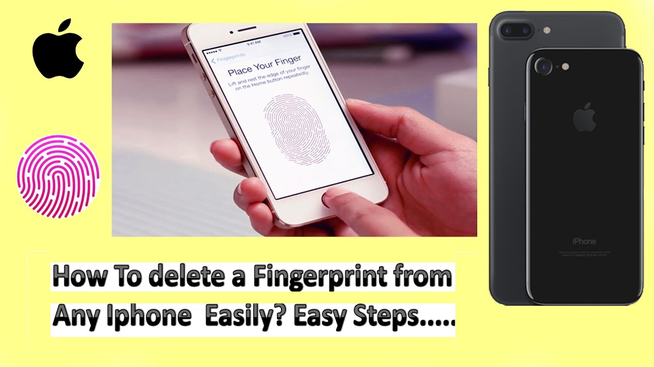 How To Remove A Fingerprint In Any Iphone YouTube How To Remove A Fingerprint In Any Iphone YouTube