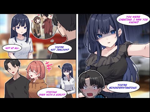 [Manga Dub] My girlfriend isn't jealous no matter how much I talk to girls...