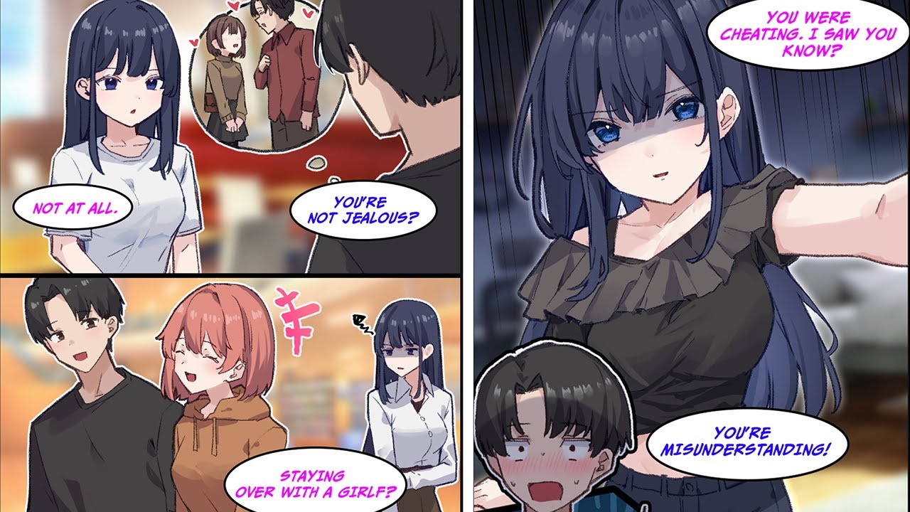 [Manga Dub] My girlfriend isn't jealous no matter how much I talk to girls...