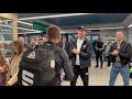 Шлеменко и команда встретили Александра Сарнавского в омском аэропорту