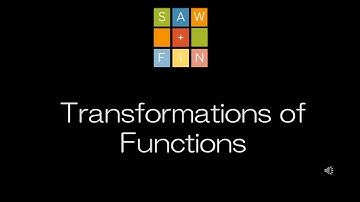 Precalculus 1.7 Transformations of Functions