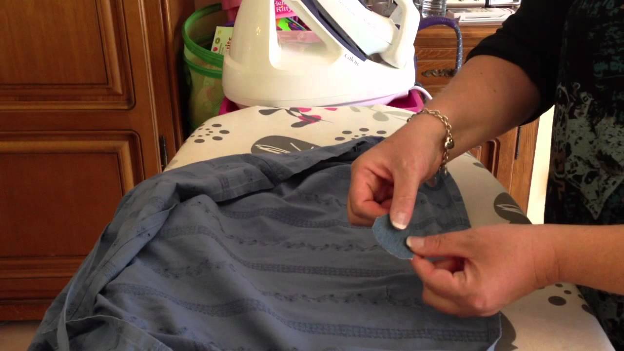 comment réparer un accroc sur un vêtement
