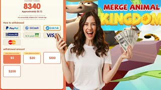 Merge Animal Kingdom - Zoo Tycoon (Akses Awal) aplikasi penghasil uang gratis tahun 2021 screenshot 5