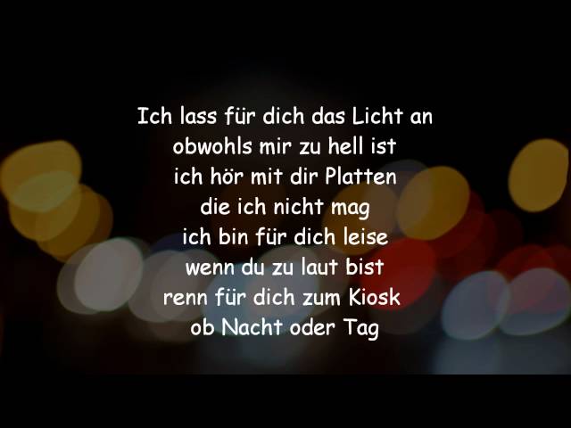 Revolverheld - Ich Lass Fur Dich Das Licht An (Lyrics Video) HD HQ