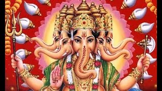 Ganapati Atharvashirsham (Ganesha Upanishat) Slow 