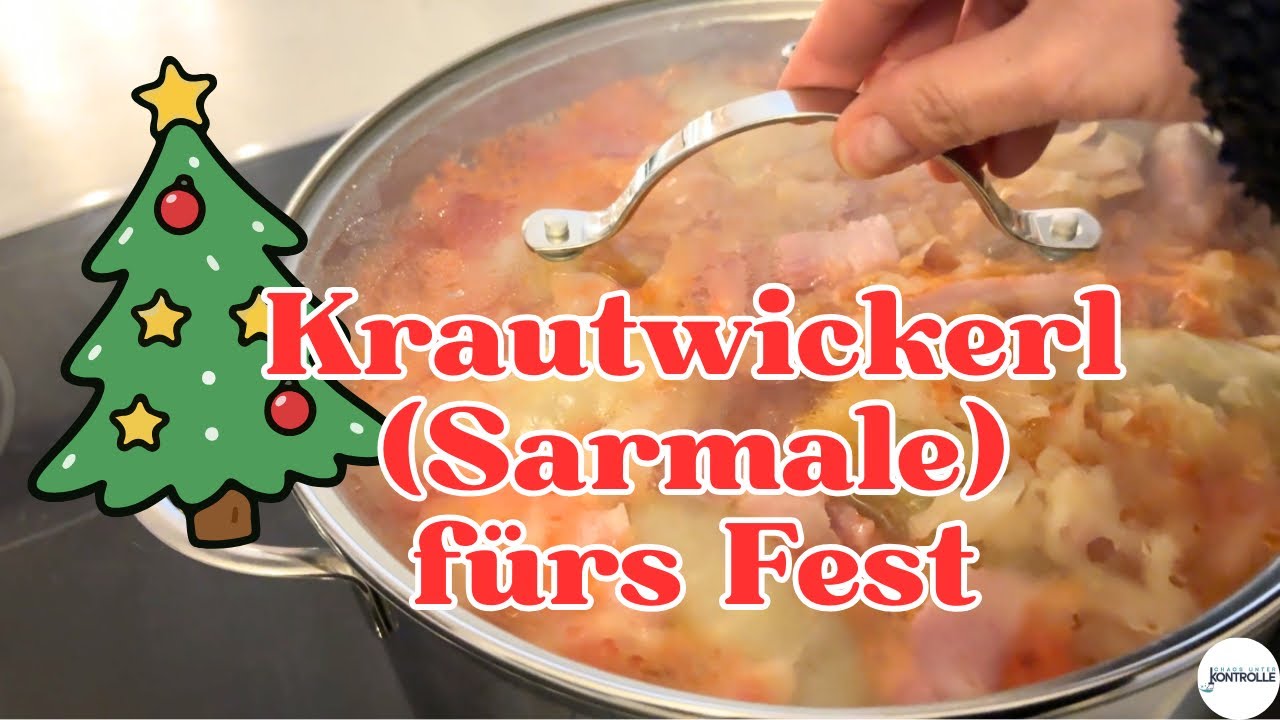 🎄letzte Vorbereitung fürs Fest! Krautwickerl (Sarmale)