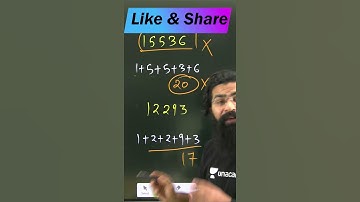 Divisibility Rule for number 3 | विभाज्यता का नियम | Tricks by Deepanshu Sir | #shorts