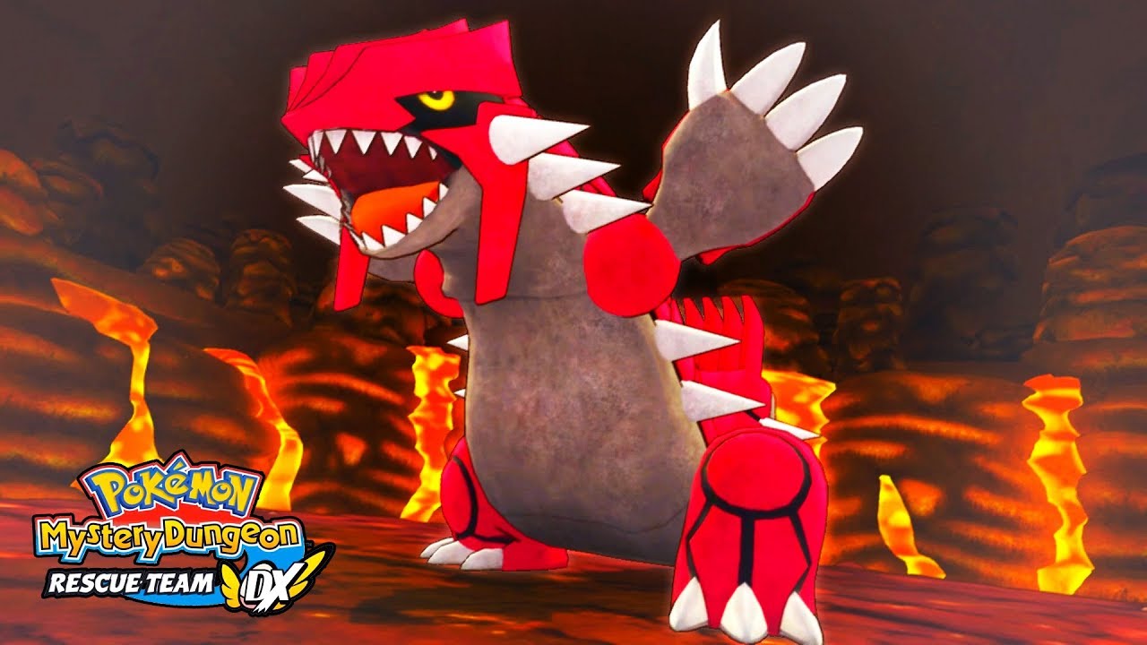 Pokémon Mystery Dungeon Rescue Team DX Groudon Boss