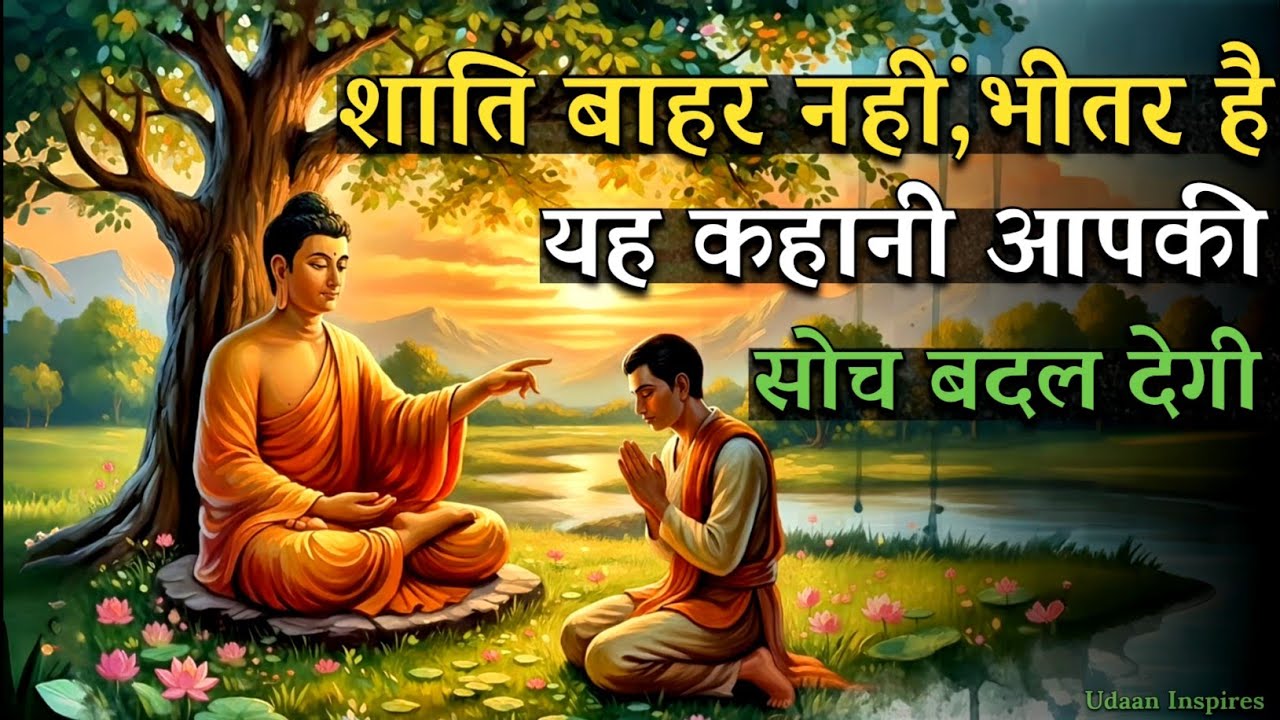 बुद्ध की सीख: शांति बाहर नहीं, भीतर है | यह कहानी आपकी सोच बदल देगी | A Motivational Buddh Story