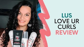 LUS Love Ur Curls Review  3Step System and Irish Sea Moss Gel