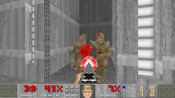 DOOM II: Hell on Earth (1994) MAP04: The Focus (UV, No Saves, Pistol Start)