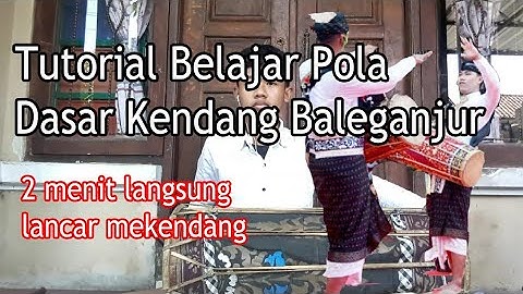 Tutorial belajar dasar kendang baleganjur bali 2020