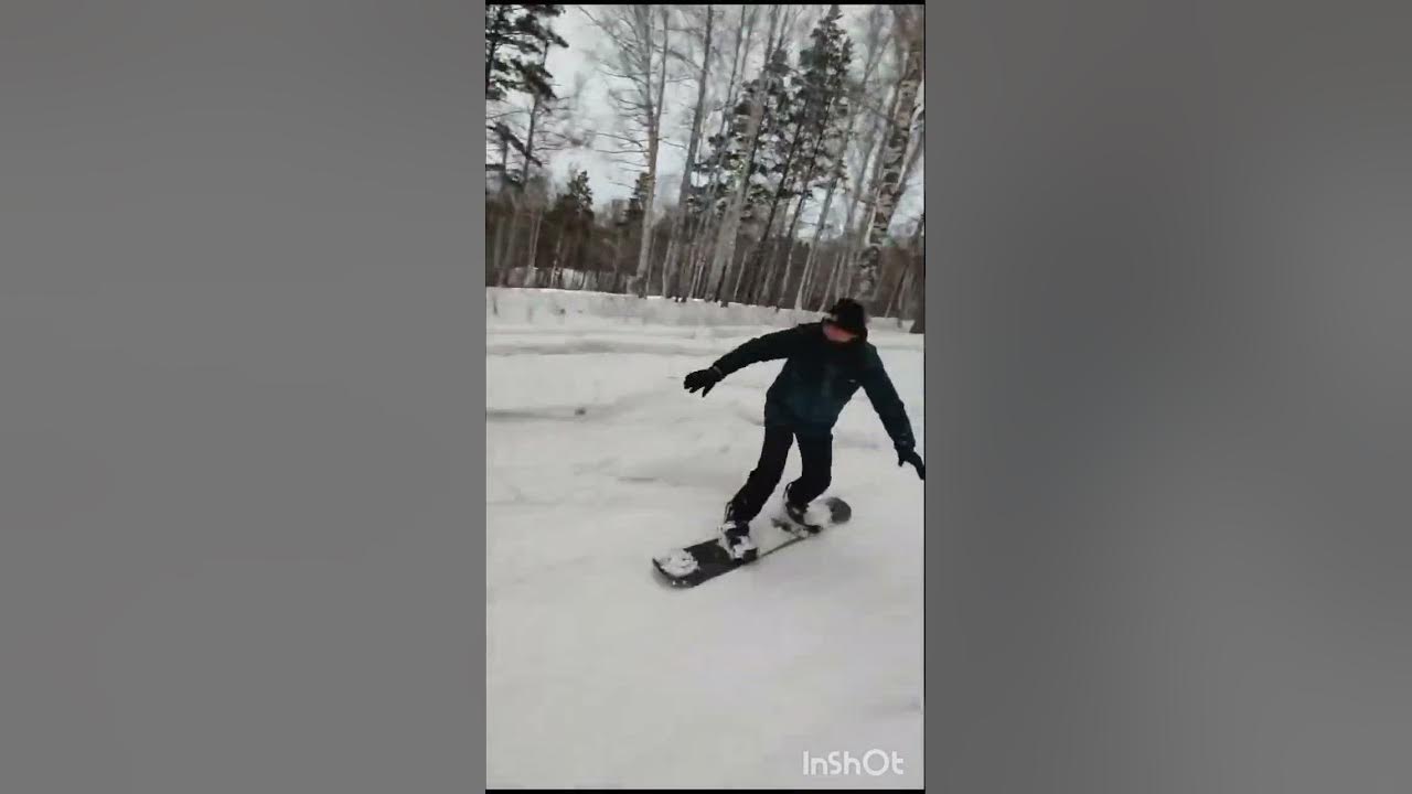 сноуборд листвяги фрирайд начало сезона доска terror commander - YouTube