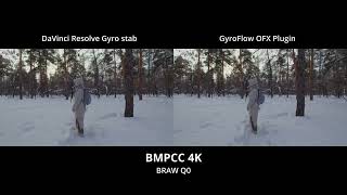 BMPCC 4K GyroFlow vs DaVinci Gyro vs DaVinci Perspective stab