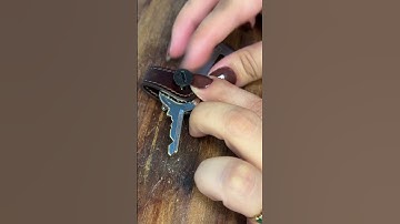 Extremely compact keychain 🔑​🔥​ #asmr #keysmart #keychain #keyorganizer #lifehack #shorts
