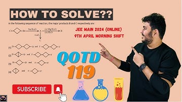 In the following sequence of reaction, the major @thecurlychemist9953 #jeepyq #jeemains2024 #jee