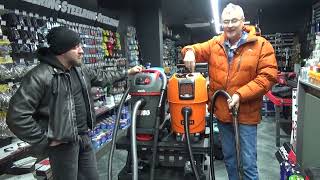 Пилосос з автострушуванням GTM JN208H. Порівнюю з  Starmix NSG uClean ARDL 1432 EHP