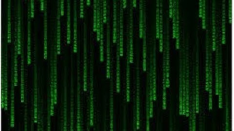 Como hacer el efecto matrix en el bloc de notas (Con diferentes colores) ||| Kirito Man