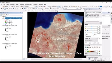 How to convert False Color Composite to Natural Color Composite in ArcGIS