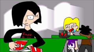 Chad the Hunter Episode 1 Scene 2
Sorry for the unstable animation quality. I worked on this for separate times 3 hours a day, 2 and a half days a week for 4 weeks. So as you can observe, the artwork improves as seconds pass. Ixeclon, please give me your lines. Chad the Hunter Episode 1 Scene 2