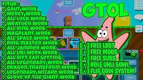 🔰GTPS TERBARU 2022🔰 | 🔱 FREE MODS + FREE LBOT + FREE SUBS & ROLE UNLI CUMA 50WL CUY 🔱 | ⚔️ GTOL ⚔️