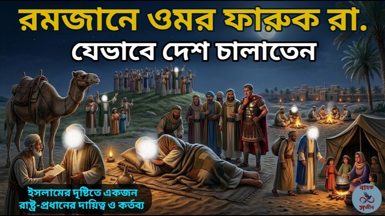 রমজানে ওমর ফারুক রা. যেভাবে দেশ চালাতেন | ওমরের ইনসাফের ৬টি শিহরণ জাগানো গল্প | Islamic History
