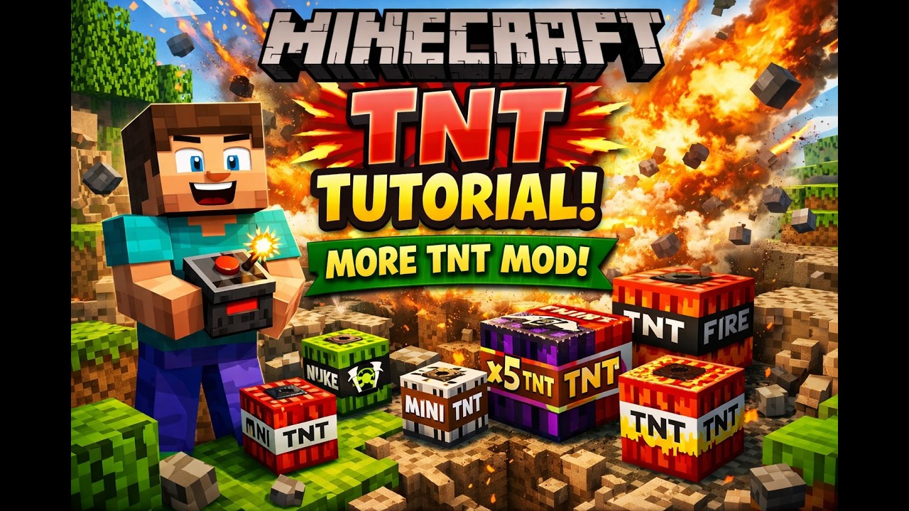Minecraft free marketplace TNT addon tutorial - YouTube