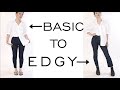 10 Basic to Edgy Outfits with Dr. Martens / Combat Boots / Minimalist Style / Emily Wheatley