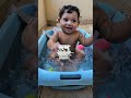 Mom said quick bath... I said pool party 👶😛🎉🛁....Bathtub: @snd.parenting ...#viralreels #babyreels