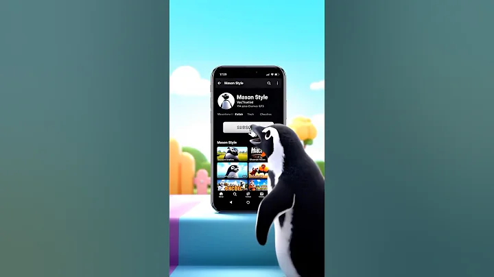 Can I teach a penguin to Subscribe? Just like Mr Beast? @MrBeast #mrbeast #shorts #subscribe #fyp