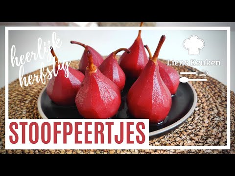 Op en top herfst/winter | STOOFPEREN | Zo maak je klassieke peertjes