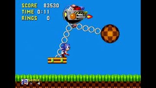 Sonic Hack Longplay - Sonic 1 The Rise of Egg Man