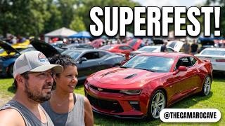 The 35th Annual Camaro Superfest in Commerce Michigan with @TheCamaroCave