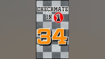 Checkmate in 1   #034 #Chess #Checkmate #MateIn1 #ChessTactics #Shorts #ChessPuzzle #ChessChallenge
