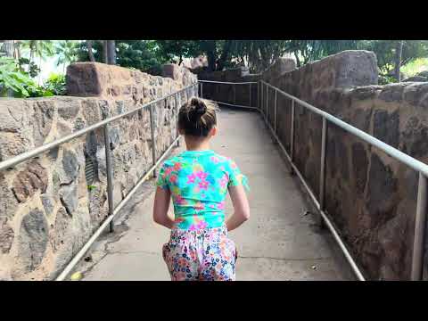 Aulani Disney Adventure in Hawaii — Cute Girls Having Fun! #shorts #hawaii