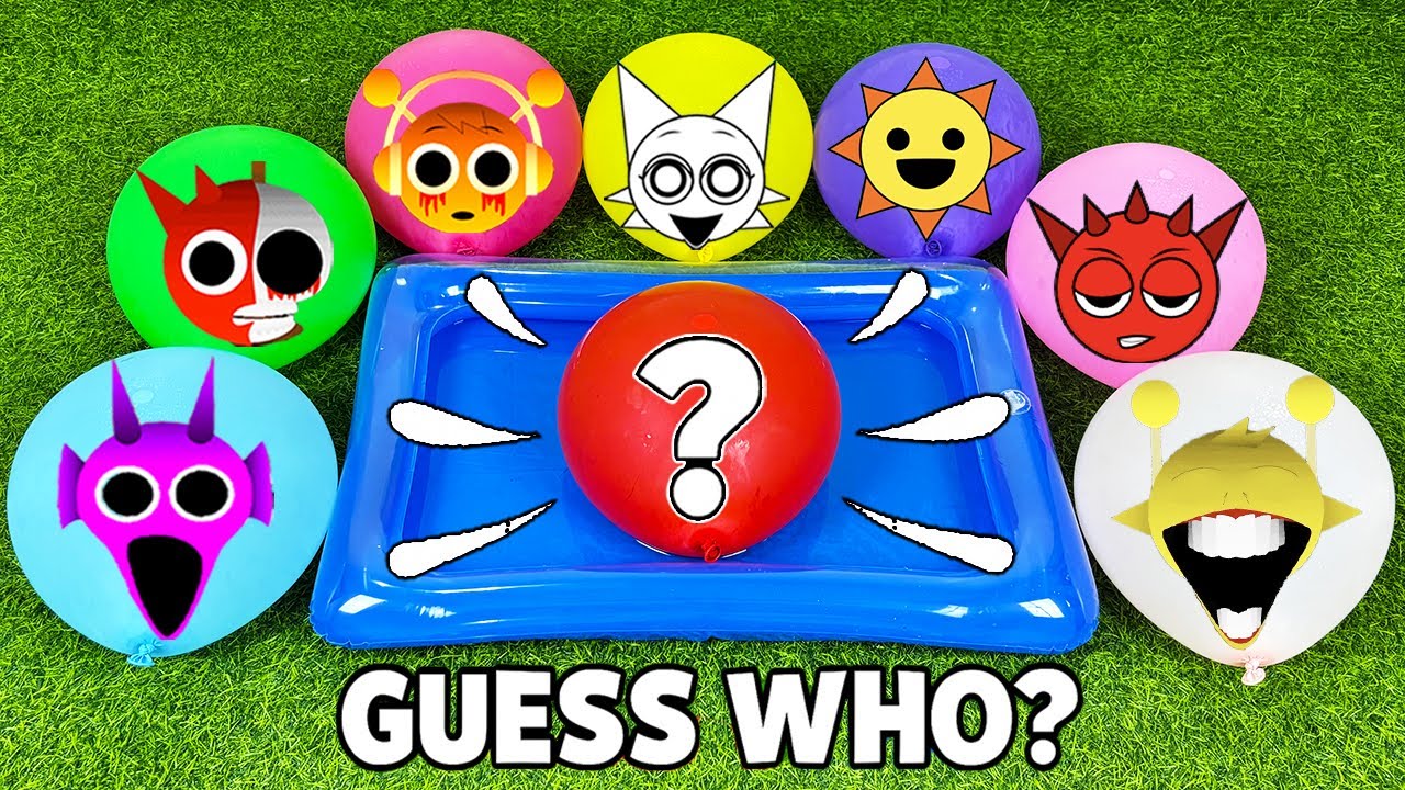 🎈 Sprunki Balloon Discovery! 🎈 Let’s Pop Them All and Guess Who’s Hiding Inside! 💖🌟