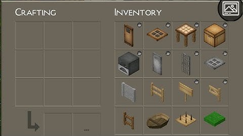 How to make survival recipe in mini block craft 🤗😇