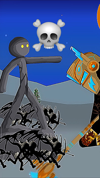 Voltaic Boss vs Eclipsor Archidons | Stick War Legacy #viral #short