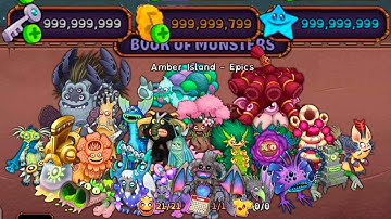 Unlimited GEMS in MSM Amber Island | Private Server | My Singing Monsters