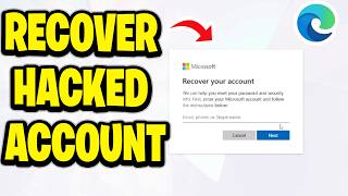 How To Recover A Hacked Microsoft Account