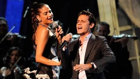 Natalia Jimnez y Marc Anthony cantando Recurdame |...