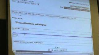 Bobby Moretti -- Introduction to Calculus with Sage