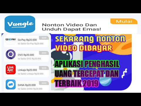 Aplikasi penghasil uang & saldo go-pay 2019 - 동영상
