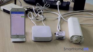 HOW-TO: Control your Power Curtains with an Amazon Echo (Alexa   SmartThings Hub   Aeotec)