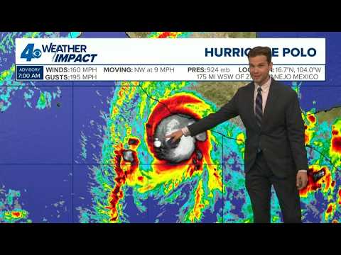 Updates on Hurricane Polo and Fay