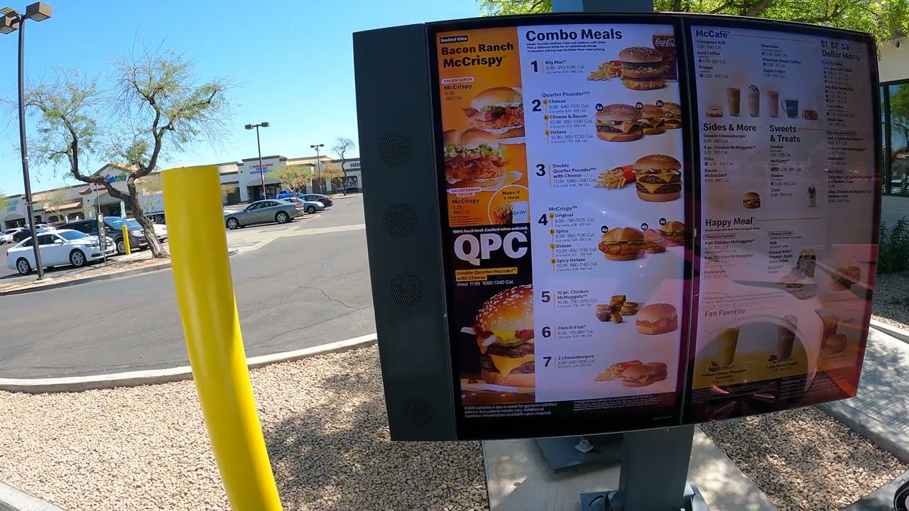 McDonald's Drive-Thru, Powerade, 821 N Val Vista Dr, Gilbert, Arizona, 9 April 2023, NGH11421