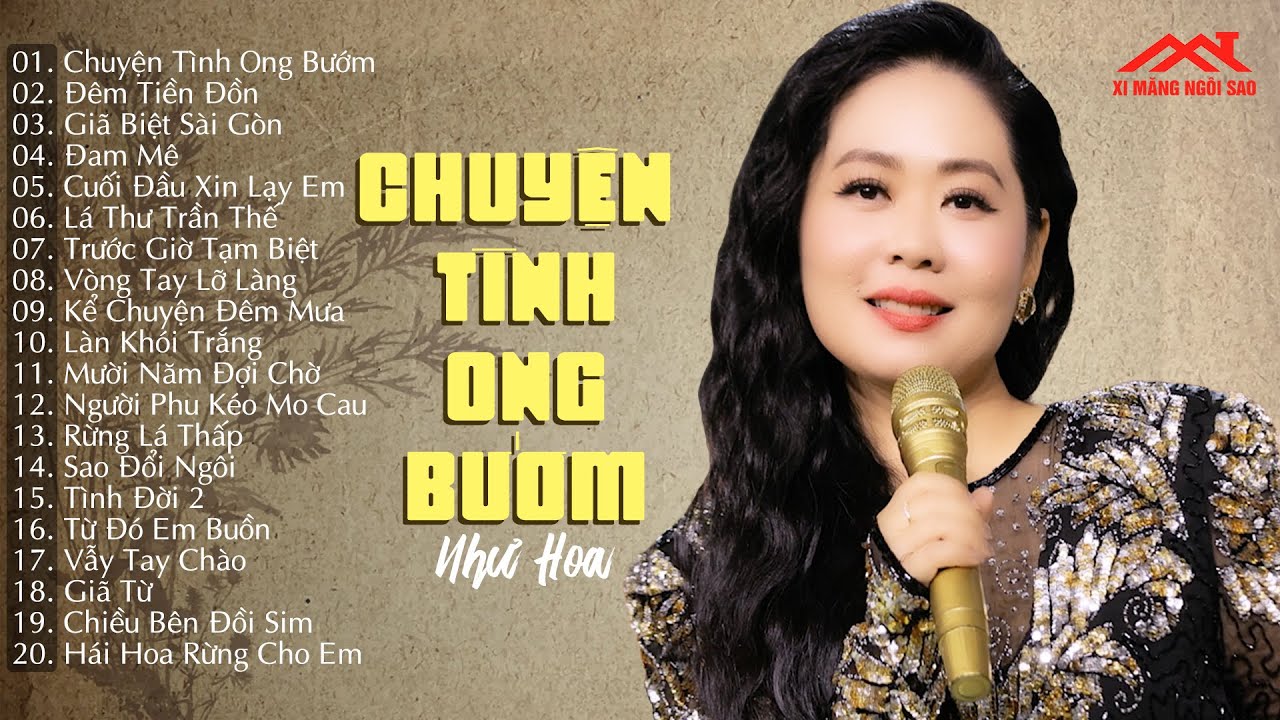 Liên Khúc Chuyện Tình Ong Bướm - Như Hoa | 20 Bài Nhạc Vàng Dành Cho Bạn Hữu Đường Xa Nghe Cực Đã