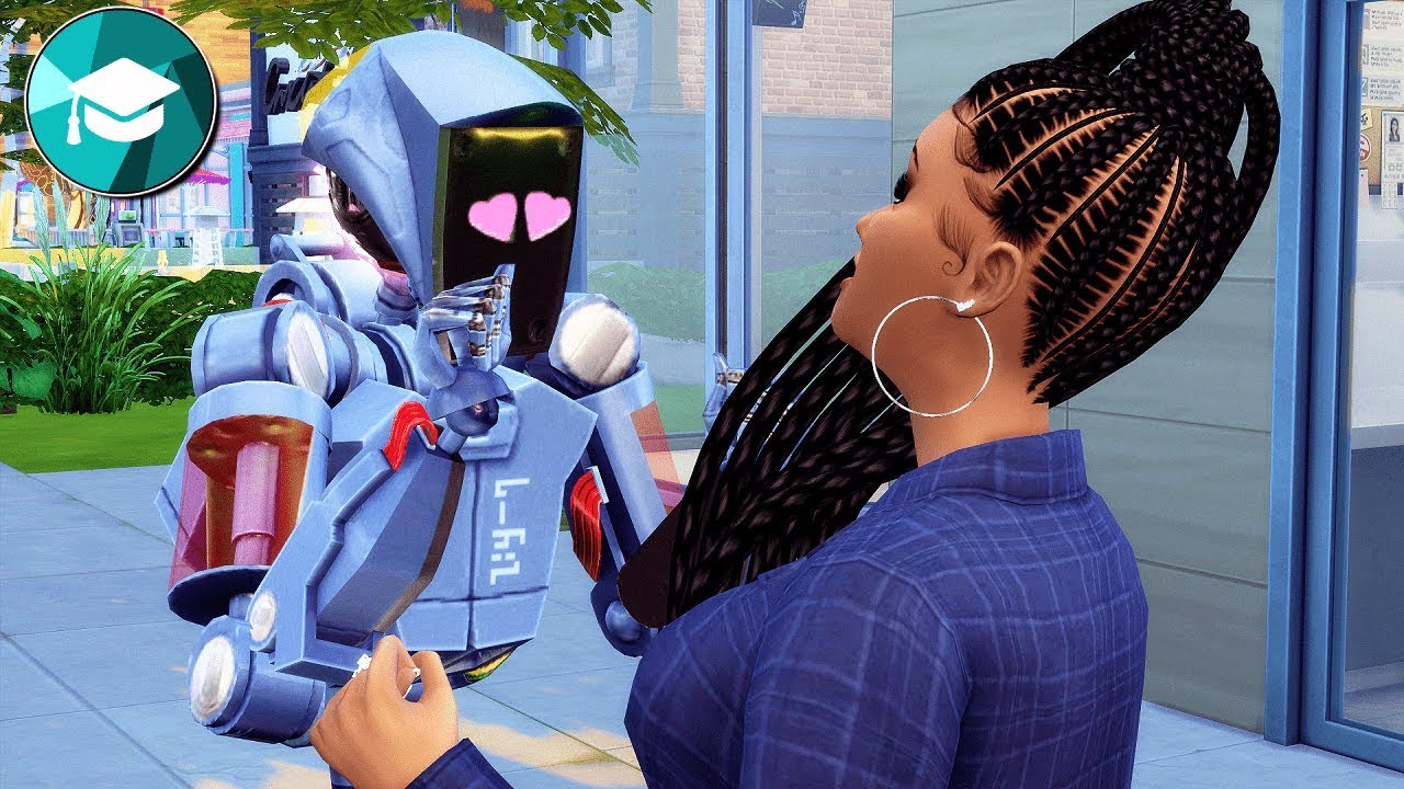 Shower Woohoo With A Robot The Sims 4 Discover University Youtube