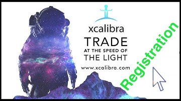 How to register on Xcalibra exchange
